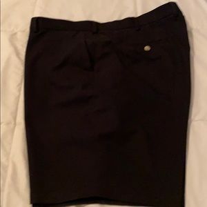 Peter Millar Black Golf Shorts Waist 42”